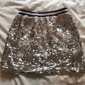 Sequins Mini Skirt